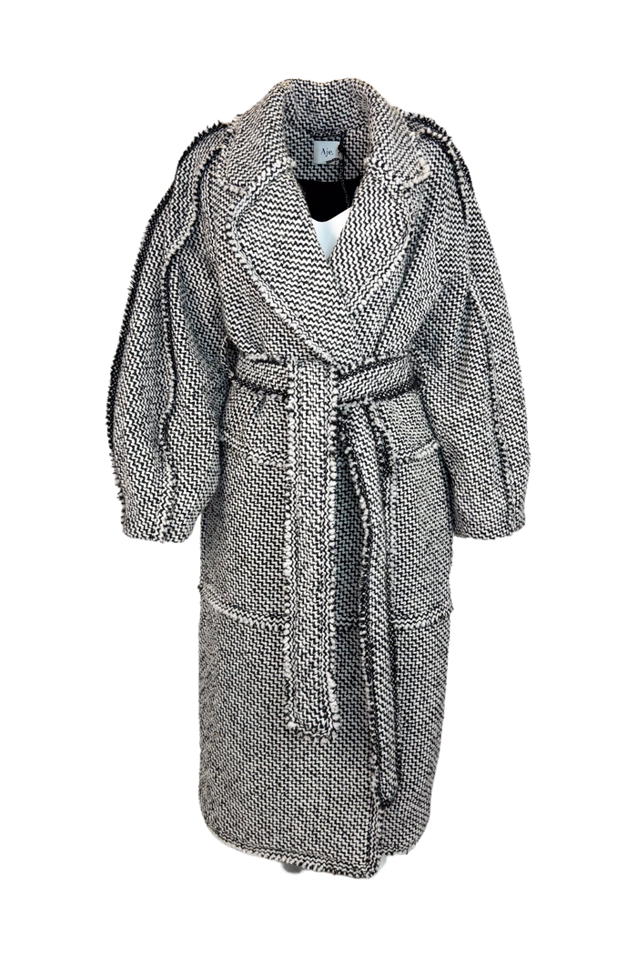 Aje Rebellion Tweed Coat