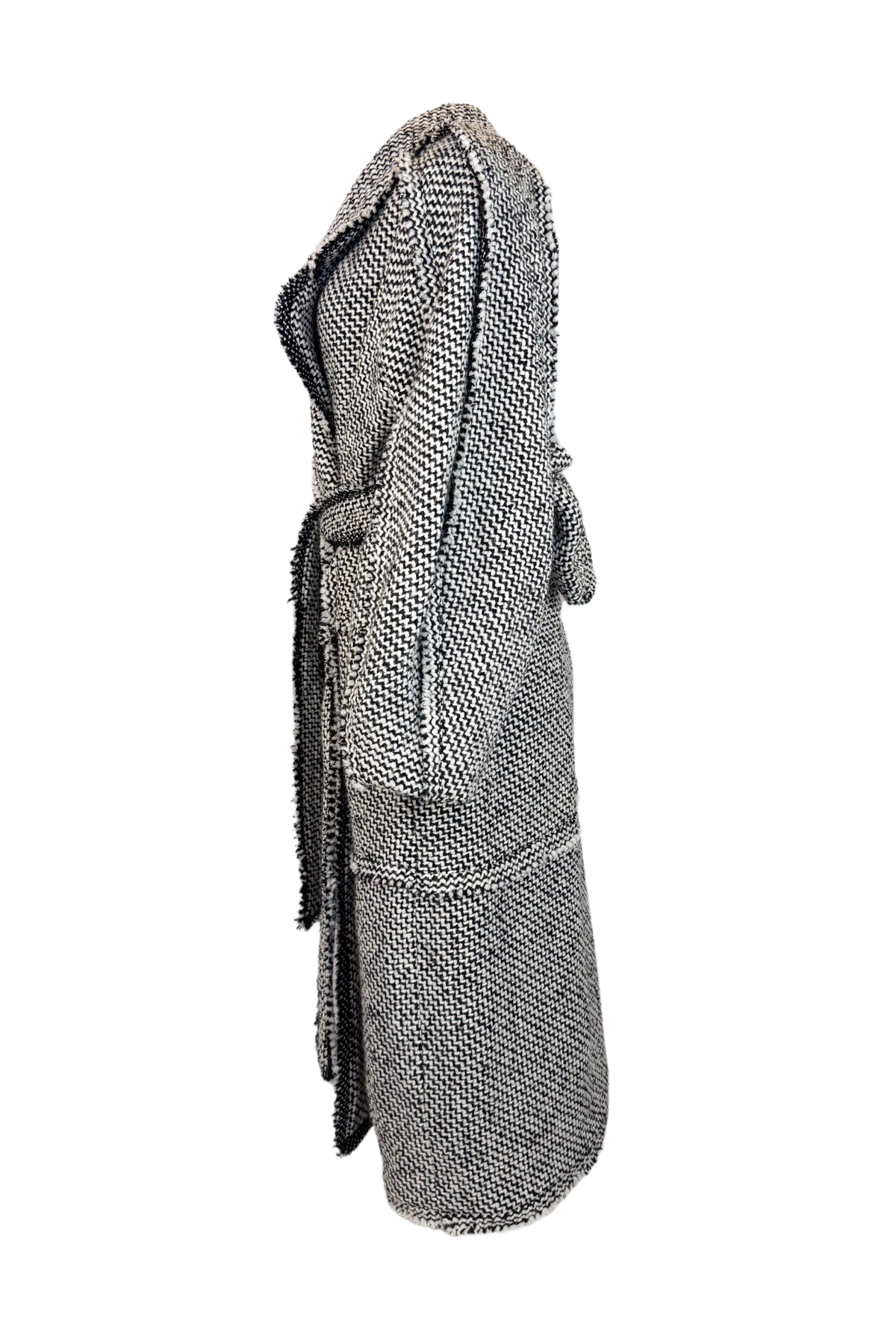 Aje Rebellion Tweed Coat