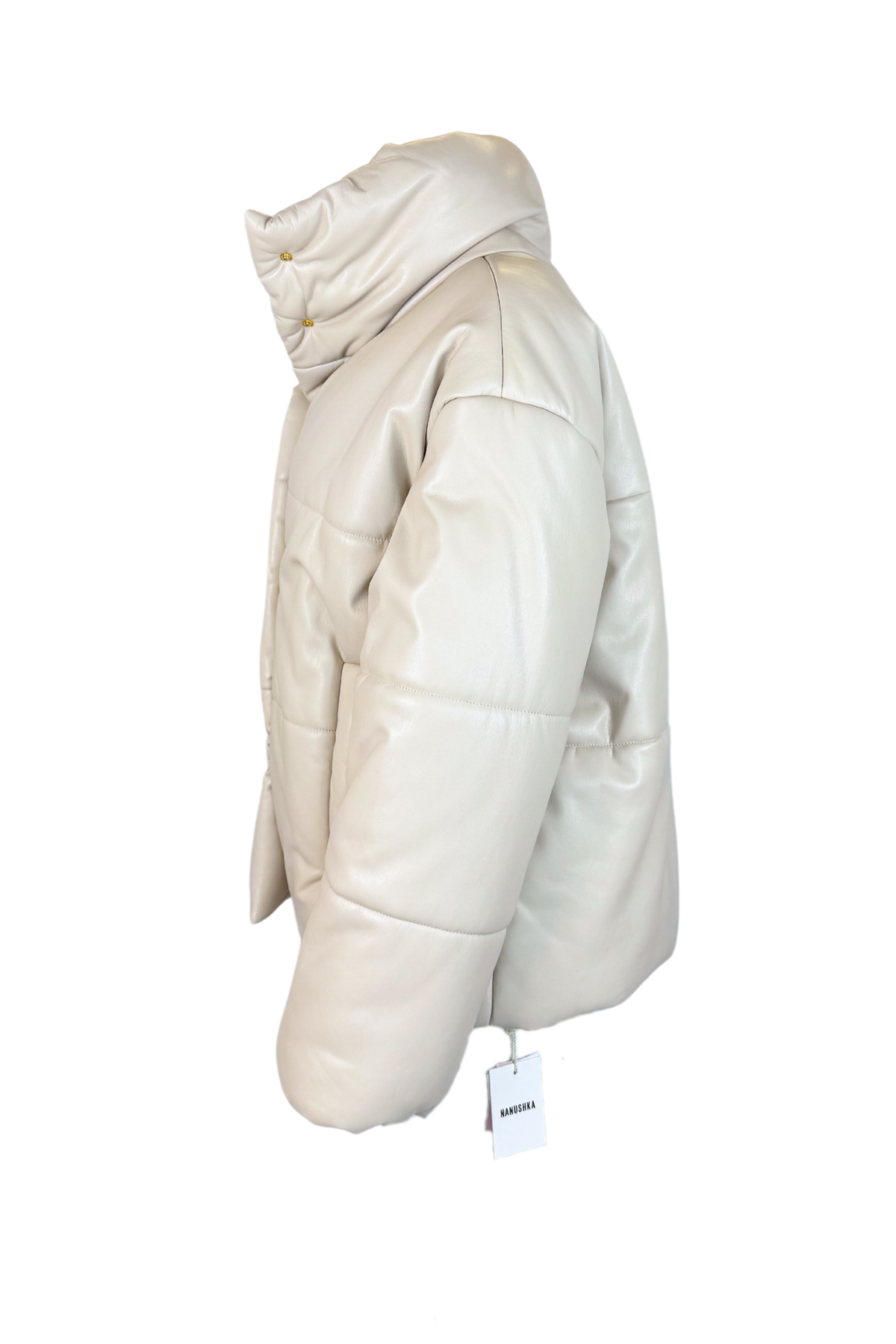 Nanushka Vegan Leather Puffer