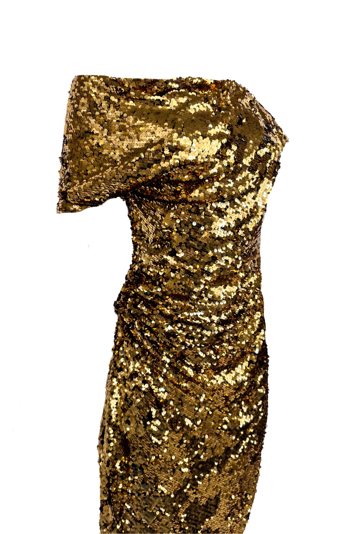 Art School Gold Dress