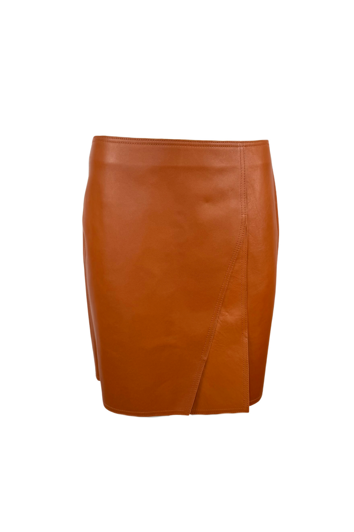 3.1 Phillip Lim Calf Leather Mini Skirt